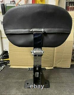 Mustang Rider Backrest Kit Smooth For Harley Davidson 2009-2017 FLT & FLHT Motor