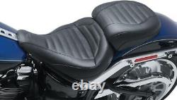 Mustang Touring Seat For Harley Davidson FLFB 1750 2018-2020 Black