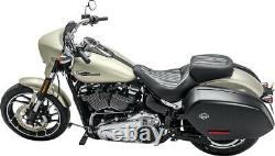 Mustang Touring Seat For Harley Davidson FLSB 1750 2018-2021 Black