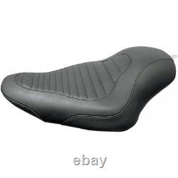 Mustang TripperT Synthetic Leather Solo Seat for Harley-Davidson Sportster