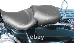 Mustang Wide Solo Seat 1997-2007 Harley Davidson Touring Street Glide Road King