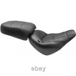 Mustang Wide TripperT Rear Seat for Harley-Davidson Softail