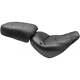 Mustang Wide Trippert Rear Seat For Harley-davidson Softail