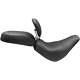 Mustang Wide Trippert Rear Seat For Harley-davidson Softail