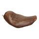 Mustang Wide Tripper Solo Seat Diamond Braun For Harley-davidson Flhr, Flhx