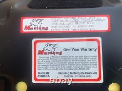 Mustang seat Harley-Davidson FXR yellow flames Squareback Rare Comfort step up