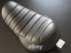 New Genuine OEM Harley-Davidson Sportster Tuck & Roll Riders Ribbed Solo Seat
