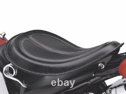 New Harley Davidson Spring Saddle Seat Black Leather 52000279 Dyna Super Glide
