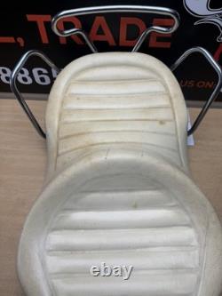 OG Harley Davidson panhead Shovelhead Duoglide Buddy Seat white