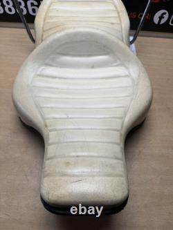 OG Harley Davidson panhead Shovelhead Duoglide Buddy Seat white