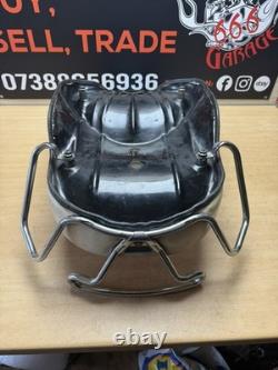 OG Harley Davidson panhead Shovelhead Duoglide Buddy Seat white