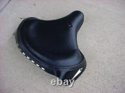 Original Harley Davidson New Deluxe Solo Seat Panhead Shovelhead Knucklehead Flh