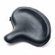 Police Style Genuine Leather Saddle Seat Seat Black Fits Harley-davidson