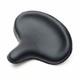 Police-style Saddle Seat Black Motorcycle Suitable For Harley-davidson