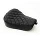 Real Leather Saddle Sportster Diamond Stitch Seat For Harley-davidson Since 2010