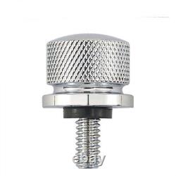 Rear Fender Seat Bolt Tab Screw Mount Knob Cover Nut Kit For 86+ Harley Davidson