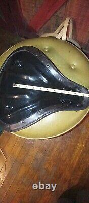 Reproduction Recovered WR seat Harley Davidson, flathead, knucklehead