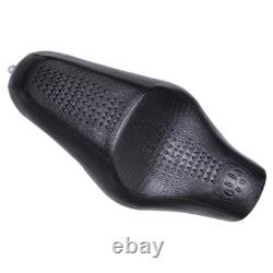 Rider Passenger 2-Up Seat For Harley Davidson SuperLow 1200T XL1200T 2014-2016