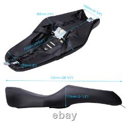 Rider Passenger 2-Up Seat For Harley Davidson SuperLow 1200T XL1200T 2014-2016