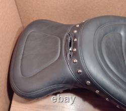 SADDLEMEN harley TOURING seat PASSENGER DAVIDSON motorcycle LEATHER replacement