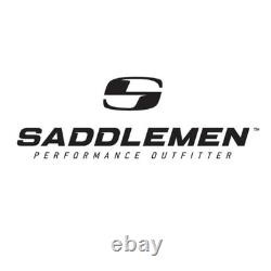 SEAT HARLEY DYNA / GLIDE SADDLEMEN Step-Up 806-04-177 2-Up Seat Black GelCore