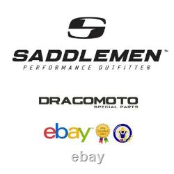 SEAT HARLEY SOFTTAIL SADDLEMEN Knuckle 818-29-0023 Solo Seat Black Foam Gel