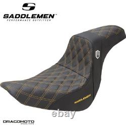 SEAT HARLEY SOFTTAIL SADDLEMEN Pro Series SDC Performance SC81829DGO 2-Up Sea