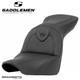Seat Harley Softtail Saddlemen Roadsofat 818-29-187 2-up Seat Black Saddlegel