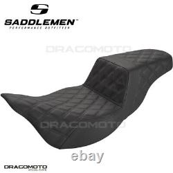 SEAT HARLEY TOURING SADDLEMEN Step-Up 808-07B-175E