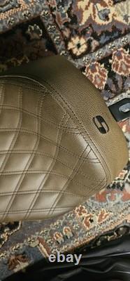 Saddleman Brown Solo Seat For Harley-Davidson Low Rider, S And ST, 2020 Onwards