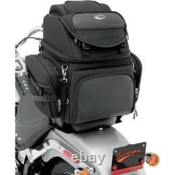 Saddlemen BR3400 Back Seat or Sissy Bar Bag Travel Luggage Harley / Metric