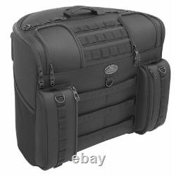 Saddlemen BR4100 Tactical Dresser Back Seat Bag Luggage for Harley Touring Model