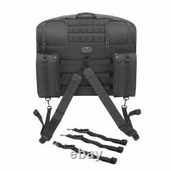 Saddlemen BR4100 Tactical Dresser Back Seat Bag Luggage for Harley Touring Model