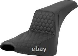 Saddlemen Honeycomb Step Up Seat For Harley Davidson FXBB 1750 2018-2020 Black
