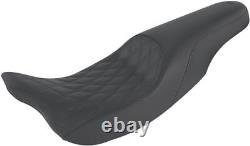 Saddlemen Profiler Lattice Stitch Seat Black For Harley Davidson FLHR 1584 2008