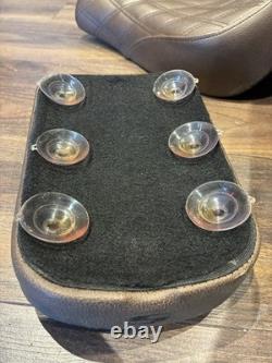 Saddlemen Renegade Lattice Stitch Pillion Pad for Harley-Davidson Softail