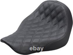 Saddlemen Renegade Lattice Stitch Solo Seat For Harley Davidson FLSB 1750