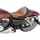 Saddlemen Renegade Leather Lariat Solo Seat For Harley-davidson Sportster