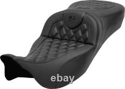 Saddlemen Roadsofa Carbon Fibre Seat For Harley Davidson FLH 1868 2021 Black