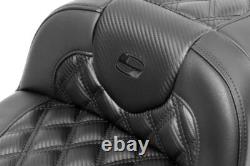Saddlemen Roadsofa Extended Carbon Fibre Seat For Harley Davidson FLHX 1923 2024
