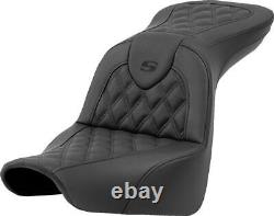 Saddlemen Roadsofa Lattice Seat For Harley Davidson FLSB 1750 2018-2024 Black