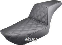Saddlemen Step-Up Seat Black For Harley Davidson FXD 1450 2000-2003