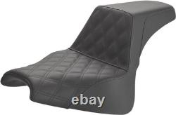 Saddlemen Step-Up Seat Black For Harley Davidson FXFBS 1868 ABS 2021-2023