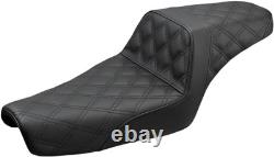 Saddlemen Step-Up Seat Black For Harley Davidson XL 1200 C 2017-2020