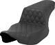 Saddlemen Step Up Seat For Harley Davidson Flhx 1923 2024 Black