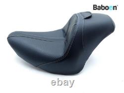 Seat Front Harley-Davidson FLSTF Softail Fat Boy 2014-2016 Saddlemen Dominator