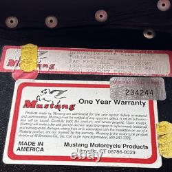 Seat Rear (Pillion) Harley Davidson FXDWG Dyna Wide Glide 1997-1999 Mustang