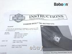 Seat Rear (Pillion) Harley-Davidson FXR Super Glide 1989-1994 Diamond Back Tail