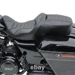 Seat for Harley CVO Street Glide 15-23 comfort seat Craftride TG3 black