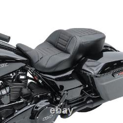 Seat for Harley CVO Street Glide 15-23 comfort seat Craftride TG3 black